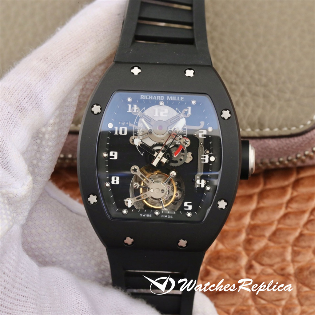 Rabatt Richard Mille RM001 Real Tourbillon Upgrade Replica Uhren